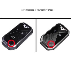Funda para llave de coche, caja de llaves, decoración de estilo para Kaiyi Kunlun Gtv Kain <span class=keywords><strong>X7</strong></span> <span class=keywords><strong>Evo</strong></span> 8 2022 2023 2024 2025 2026 2027, llavero, protección para llaves - Product Image 3