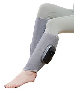 Masajeador de piernas eléctrico inalámbrico portátil Compresión de calor de circulación sanguínea de pantorrilla con aire vibratorio para aplicación de pies - Product Image 1