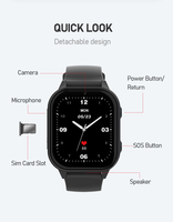 Wonlex carte SIM enfants regarder enregistreur vocal photos enfants montres téléphone montre intelligente pour les enfants