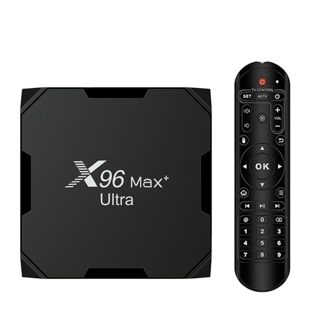 X96 Max+ Ultra 4GB+64GB Amlogic S905X4 8K Smart TV BOX Android 11.0 Media Player