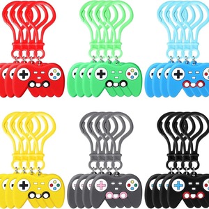 Soft PVC <b>Key</b> <b>Tag</b> Custom Logo Rubber Keychain for School Club Event Gift Wholesale - Product Image 4