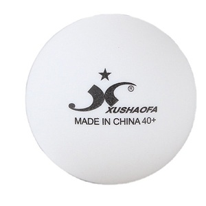 Balles de tennis de <span class=keywords><strong>table</strong></span> XUSHAOFA 1 étoile 40 mm ABS sans couture 2,8 g blanches, balles de match - Product Image 1