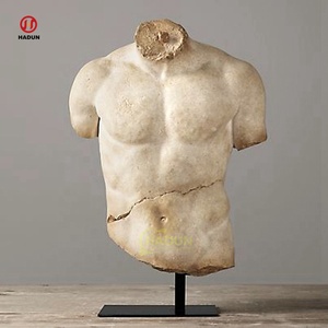 <span class=keywords><strong>Escultura</strong></span> <span class=keywords><strong>de</strong></span> <span class=keywords><strong>Torso</strong></span> <span class=keywords><strong>de</strong></span> Mármol Desnudo Griego Antiguo <span class=keywords><strong>de</strong></span> Tamaño Real - Product Image 5