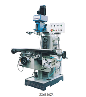 Machine de fraisage et de perçage verticale universelle à alimentation micro SMAC DML6350A, table pivotante, moyenne capacité, broche ISO40, écologique