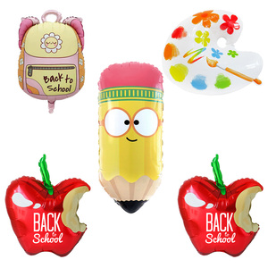 Ballons en Mylar CY <span class=keywords><strong>pour</strong></span> <span class=keywords><strong>la</strong></span> rentrée <span class=keywords><strong>scolaire</strong></span>, ballons en forme de pomme, d'autobus <span class=keywords><strong>scolaire</strong></span> et de lettres ABC <span class=keywords><strong>pour</strong></span> <span class=keywords><strong>la</strong></span> fête de <span class=keywords><strong>la</strong></span> <span class=keywords><strong>maternelle</strong></span>, le premier jour d'école, <span class=keywords><strong>la</strong></span> décoration de <span class=keywords><strong>la</strong></span> salle de classe - Product Image 2