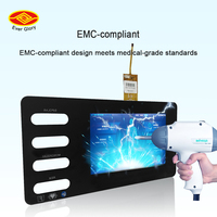Écran tactile capacitif de qualité médicale de 10.1 pouces avec interface USB I2C opération de gant de liaison optique dispositif de surveillance hospitalière