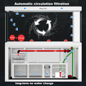 Grand Aquarium de Luxe Intelligent en Verre de 568 L (150 Gallons) avec Plantes pour Élevage, Idéal pour Salon - Product Image 6