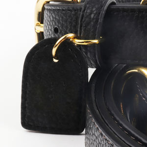 Conjunto de correas flexibles y duraderas al por mayor, arnés de cuero ancho con logotipo personalizado para perros, fabricante <span class=keywords><strong>Collier</strong></span> chien - Product Image 6