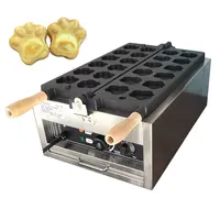 12pcs elettrico antiaderente mini cat paw shape cartoon waffle maker pane Cake Bakery machine