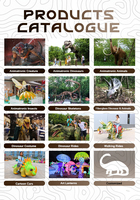 Altura 4m Fábrica Personalizada Modelo Animal Realista Escultura Gorila Animatronic