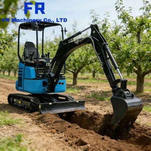 حفارة صغيرة عالية الجودة من طراز FR17 بوزن 1 طن و<span class=keywords><strong>2</strong></span> طن للبيع - Product Image 4