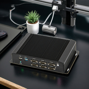 8th Gen <span class=keywords><strong>i7</strong></span> <span class=keywords><strong>8550U</strong></span> & i5 8250U Fanless 12V Industrial Embedded Mini PC Rugged Tiny 2 Ethernet Linux Win10 Nuevo - Product Image 1