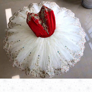 Costume <span class=keywords><strong>da</strong></span> Balletto della Bella Addormentata per Bambine, con Gonna in Tulle Senza Maniche per Competizioni e Spettacoli - Product Image 4