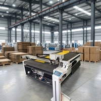 Plotter de Corte Digital CNC de Cama Plana de Alta Velocidad para Cajas de Cartón y Embalajes de Nido de Abeja