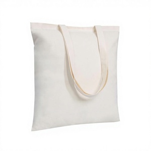Sac fourre-tout en toile réutilisable et écologique |   Sac de transport en toile de coton durable pour les courses et l'usage quotidien - Product Image 3