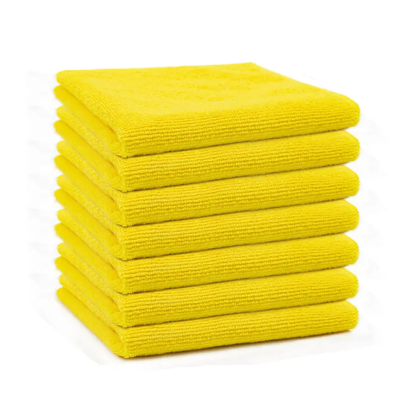 Op Maat Gemaakte 80 Stuks Microfiber Schoonmaakdoeken Wasbare Schone Handdoeken Herbruikbare Washandje Handdoek Keuken Auto Microfiber Handdoeken