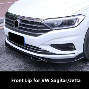 Auto Parts Car Front Bumper Lip for VW Lavida <strong>Bora</strong> CC Sagitar Jetta Magotan Passat B8 2019-2022 4PCS Front Lip Splitter <strong>Spoiler</strong> - Product Image 6