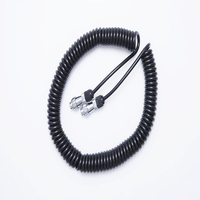 Harga pabrik 12V 7-Core kabel Trailer listrik PVC PE kabel gulung terjalin untuk kabel Spiral listrik kawat pegas aplikasi