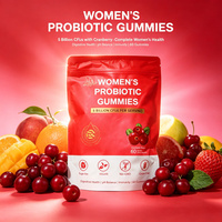 LUVVITA Gummies Probiotiques Personnalisés pour Femmes Équilibre Féminin pH Beauté Complément Herbal Santé Adulte Certifié HALAL