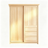 Armoire Moderne en Bois pour Chambre à Coucher, Penderie Autoportante, Organiseur de Rangement pour Maison, Villa, Hôtel - Vente en Gros