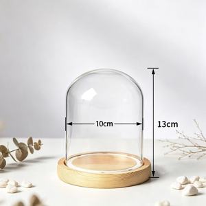 Cúpula de Vidrio Vacía de Lujo al por Mayor, Cúpula de Vidrio a Precio Económico, Cúpula de Vidrio con Base de Corcho - Product Image 5