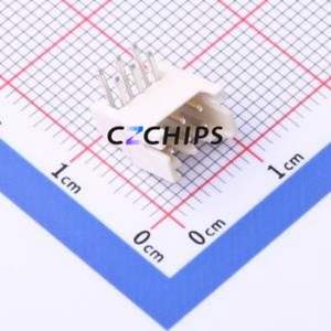 HC-PHD-2*3AW Wire-to-Board Pin Header Bent Lead Through Hole,P=2mm Connector 2x3P 2mm Right Angle Insert PHD - Product Image 1