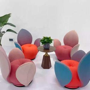 <span class=keywords><strong>Fauteuil</strong></span> pivotant moderne chaise longue avec tissu souple rembourré <span class=keywords><strong>pour</strong></span> bureau à domicile ou hôtel <span class=keywords><strong>pour</strong></span> appartement - Product Image 6