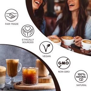 Aanpassen Biologische Champignonmix Koffie Oem Instant Leeuwenmanen Champignonkoffie Champignons Extract Leeuwen Manen Koffiepoeder - Product Image 3