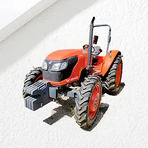 Çin'de satılık ticaret için kullanılan traktörler uluslararası 4x4 kutractors M1004Q 100 beygir gücü