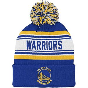 <span class=keywords><strong>Gorro</strong></span> de punto para niños de los Golden State Warriors con pompón y puño, para niños, para clima frío, deportivo - Product Image 2