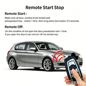 CARQSENG CANBUS Plug & Play Démarrage à distance du moteur Entrée sans clé passive Alarme de <span class=keywords><strong>voiture</strong></span> SÉRIE 3 E90 E91 E92 F30 Allumage - Product Image 3
