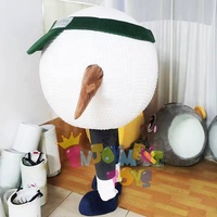 Vente chaude ballons de sport en peluche dessin animé Baseball mascotte adulte événement fête Performance Costumes accessoires vendus à bas prix