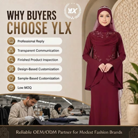 Ensemble de robe bordeaux sophistiquée avec voile et hijab en mousseline assortis, robe de mariée élégante et modeste