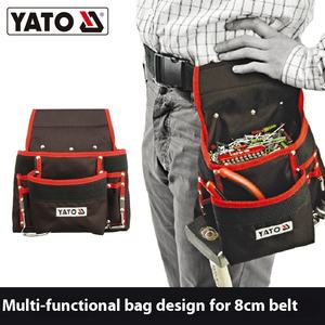 Custom Portable Oxford Canvas Waist Bag Multifunctional Electrician Toolkit Storage <b>Case</b> Thickened <b>Small</b> <b>Cases</b> - Product Image 4