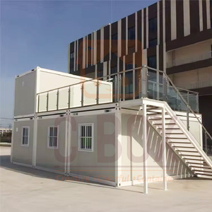 บ้านคอนเทนเนอร์ทรงสี่เหลี่ยมทันสมัยสำหรับใช้เป็นหอพัก ความหนามาตรฐาน บ้านคอนเทนเนอร์สำเร็จรูป - Product Image 4