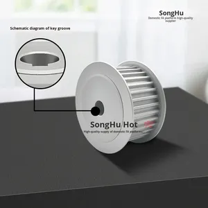 Songhu fabrikant verwerkte synchrone riemschijf legering T10 MXL XL L H S2M 3M 5M 8M S5M China - Product Image 1