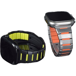 สายนาฬิกาสแตนเลสผสมยาง ขนาดกว้าง 22 มม. สำหรับนาฬิกาทุกซีรีส์ - Product Image 1