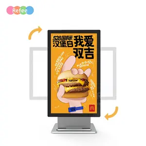 Refee 13.3/15.6 inchtouch màn hình Android wifi nhà hàng Bảng menu quảng cáo hiển thị cho ảnh kỹ thuật số hình ảnh khung