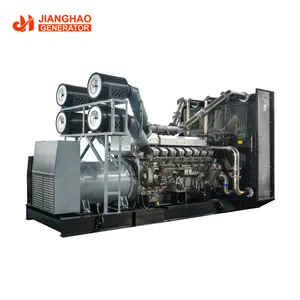 Generator Mitsubishi asli 1400kw pabrikan Jianhao generator 1750kva generator berpendingin air