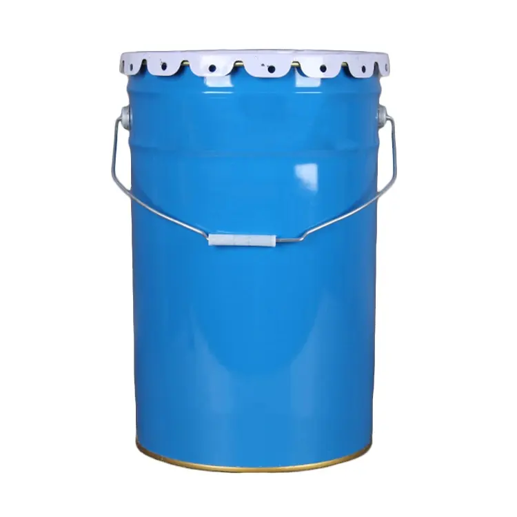 25 Liter Chemische Stalen Drums 25L Metalen Verf Emmer Met Bloem Deksel/Lug Cover