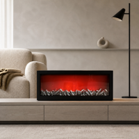 Cheminée électrique décorative à bas prix, lampe LED à flamme simulée, style européen, pour salon, cheminée d'intérieur, directement du fabricant