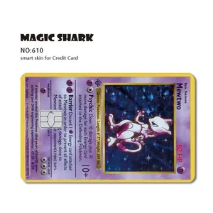 Kingareal Produttore all'Ingrosso <span class=keywords><strong>di</strong></span> Adesivi Originali 3M in Vinile per Carte <span class=keywords><strong>di</strong></span> <span class=keywords><strong>Credito</strong></span> Personalizzate con Charizard e Gengar <span class=keywords><strong>di</strong></span> Pokémon - Product Image 5