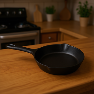 Sartén de hierro fundido Db de 8 pulgadas con revestimiento cerámico antiadherente, apta para horno, para cocinar en casa - Product Image 2