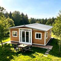 Maison conteneur préfabriquée isolée et extensible de 10, 20, 30, 40 pieds, structure en acier, maison pliable préfabriquée, Casa Contenedor