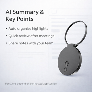 Grabadora <span class=keywords><strong>de</strong></span> <span class=keywords><strong>Voz</strong></span> A30 Metálica con IA, Tiempo <span class=keywords><strong>de</strong></span> Grabación <span class=keywords><strong>de</strong></span> 12-15h, USB 2.0, Transcripción en Tiempo Real, Traducción, Control por Aplicación, Inteligente - Product Image 4