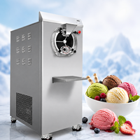 Desktop Hard Ice Cream Making Machine Digitale besturing Commerciële Gelato Sorbet Bevroren Yoghurt Batch Freezer Machine