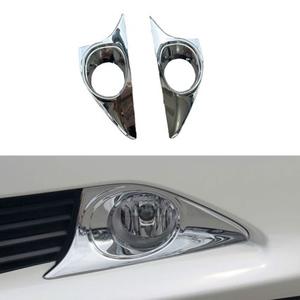 Cubierta de luces antiniebla para modelos Camry Luxury 2012-2014, cubierta de plástico cromado para luces antiniebla delanteras, lado del conductor y del pasajero - Product Image 4