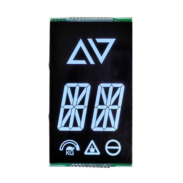 Factory Direct Supply Elevator Parts Custom VA Negative 7 Segment Monochrome Screen Lcd Elevator Display