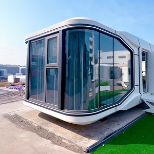 Maison conteneur économique et maison capsule spatiale, café mobile, cabine Apple pour événements et festivals en plein air - Product Image 2
