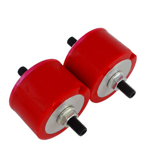 Poyracing – coussinets de support de transmission pour Bmw E34 E36 E39 E46, pièces de montage en caoutchouc rouge - Product Image 2
